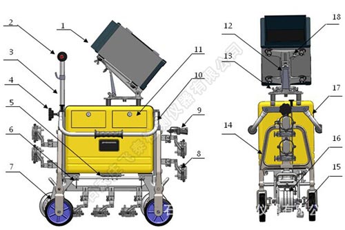 鋼軌探傷小車(chē)